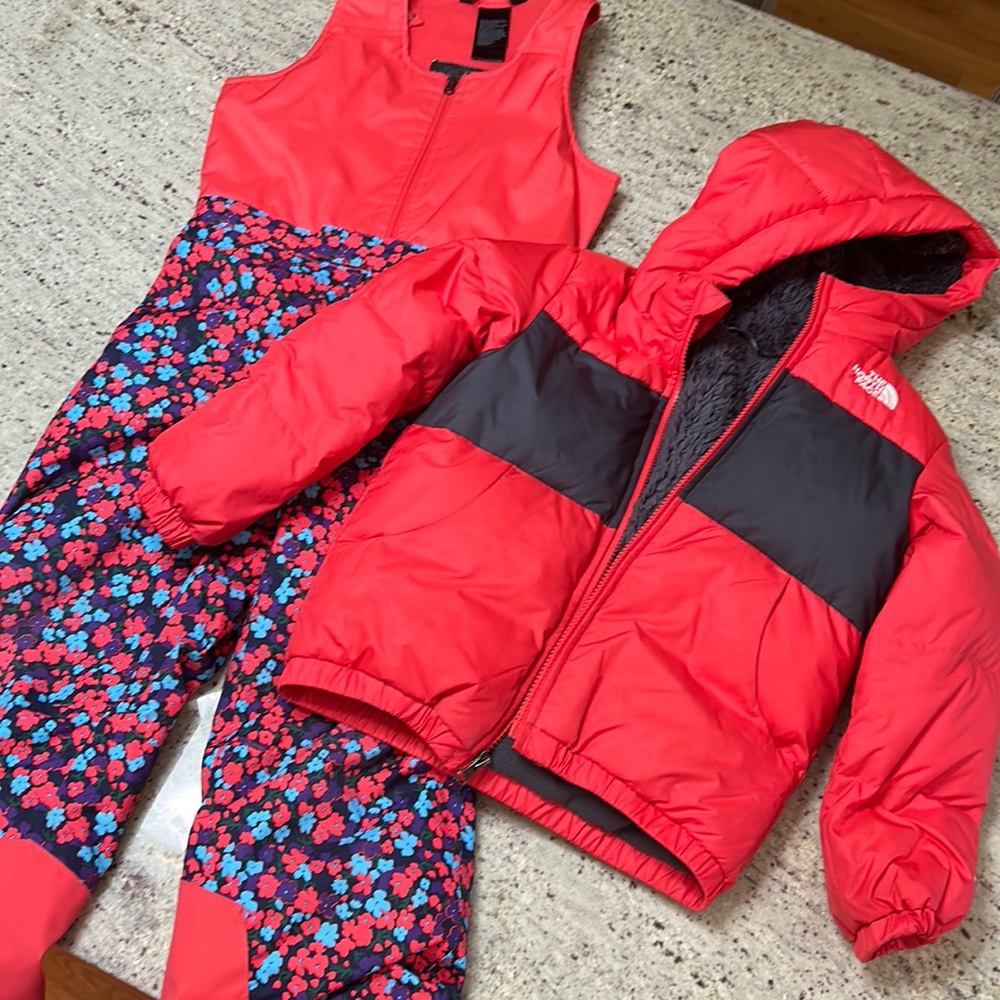 North face snowsuit